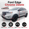 Ford Edge Chrome Delete