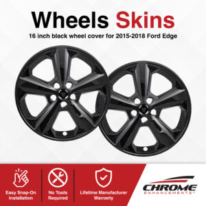 Ford Edge Chrome Delete Wheel Skins