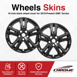 GMC Terrain Chrome Delete Wheel Skins