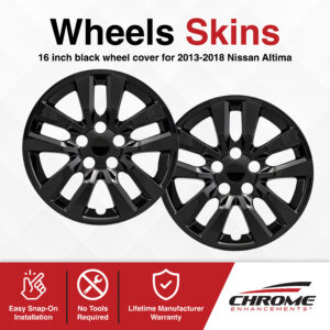 Nissan Altima Chrome Delete Wheel Skins