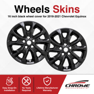 Chevrolet Equinox Chrome Delete Wheel Skins