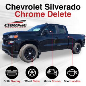 Chevrolet Silverado Chrome Delete