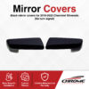 Chevrolet Silverado Chrome Delete Mirror Covers
