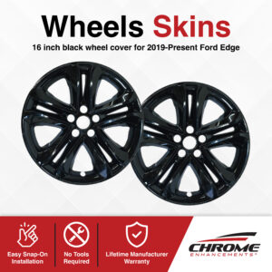 Ford Edge Chrome Delete Wheel Skins
