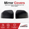 Ford F-150 Chrome Delete Mirror Covers