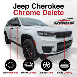 Jeep Cherokee Chrome Delete