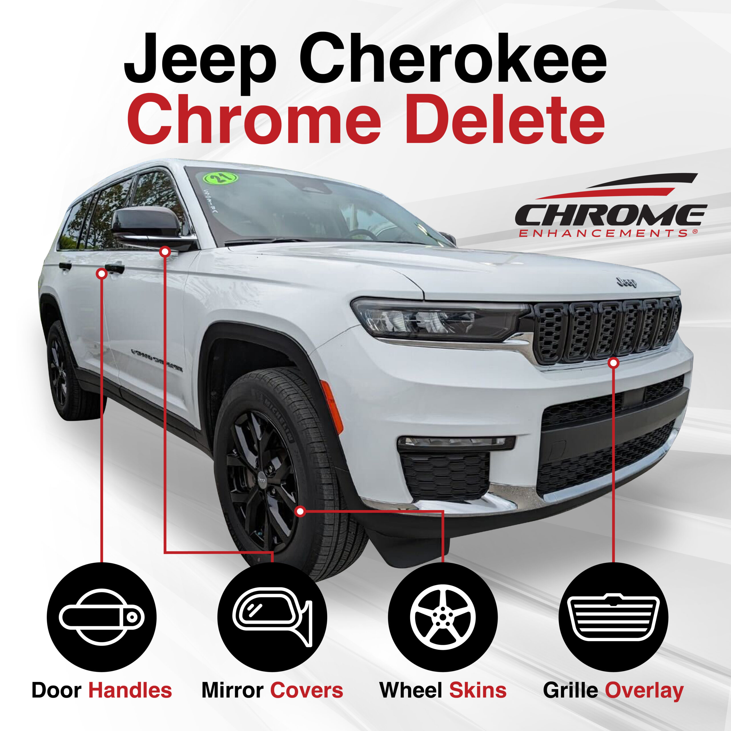 Jeep Cherokee Chrome Package