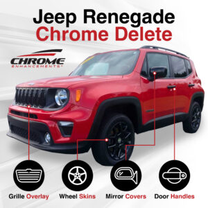 Jeep Renegade Chrome Delete