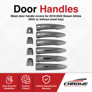 Nissan Altima Chrome Delete Door Handles