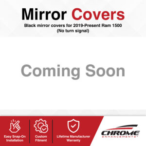 Ram 1500 Chrome Delete Mirror Covers