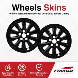 Toyota Camry Chrome Delete Wheel Skins