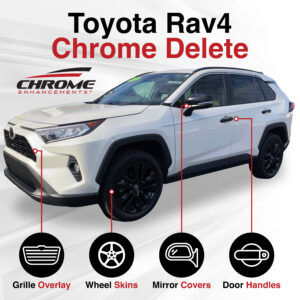 Toyota Rav4 Chrome Delete