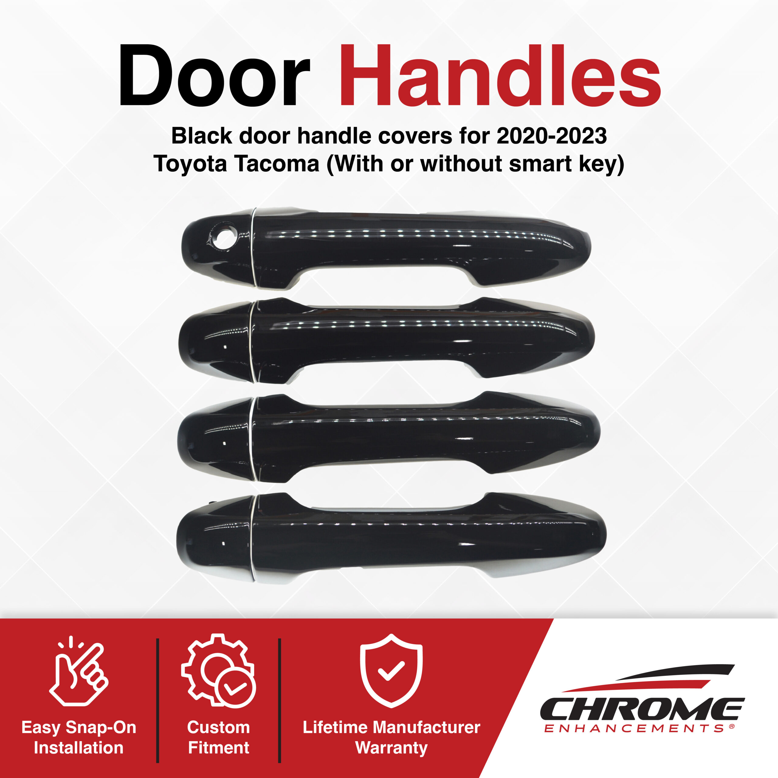 Chrome Door Handle Covers