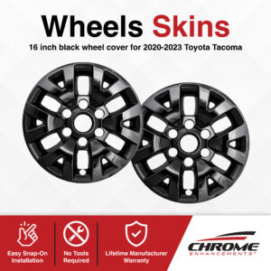 Toyota Tacoma Chrome Delete Wheel Skins
